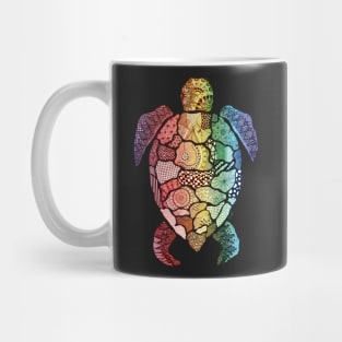 Rainbow Turtle Mug